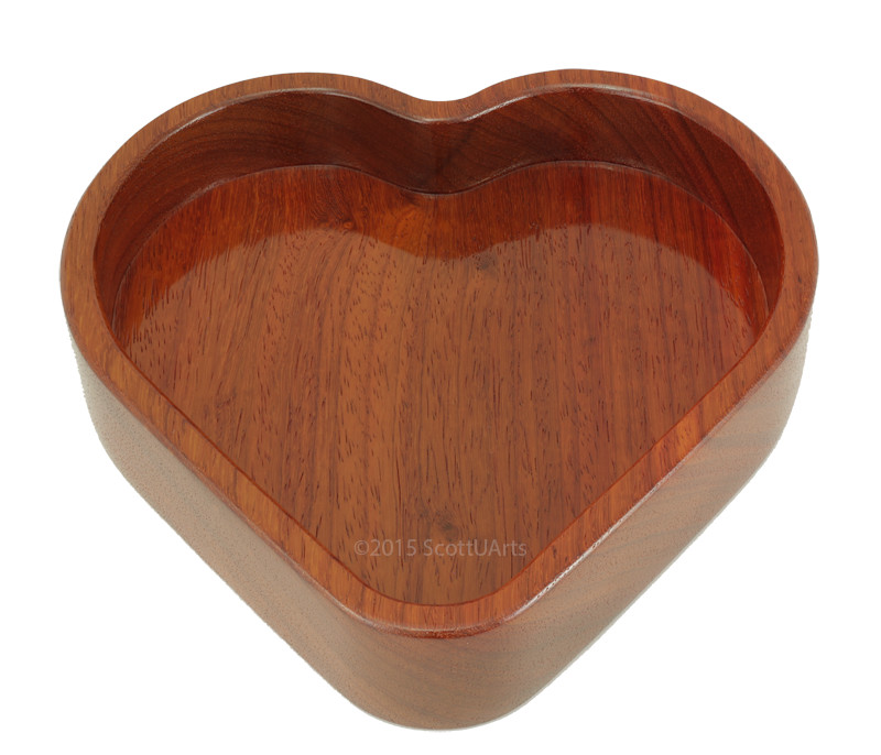 African Padauk Heart Dish